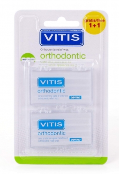 VITIS orthodontic Wachs 10 Streifen (2x 5 Streifen)
